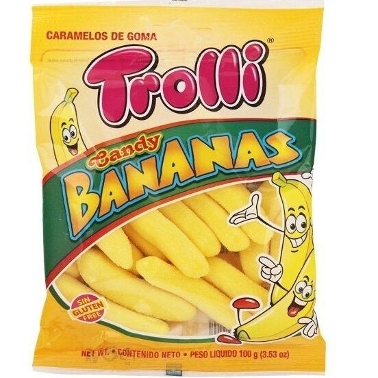 Мармелад жевательный Trolli Банан 100г