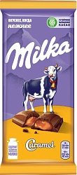 Шоколад Milka карамель, 90г