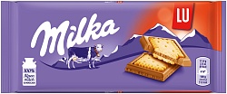 Шоколад Milka с печеньем бисквит 87г